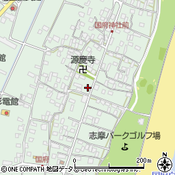 三重県志摩市阿児町国府2828-2周辺の地図
