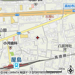 香川県高松市高松町2493-5周辺の地図
