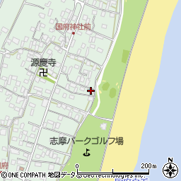 三重県志摩市阿児町国府2954-5周辺の地図