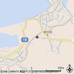香川県さぬき市小田608周辺の地図