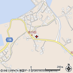 香川県さぬき市小田584周辺の地図