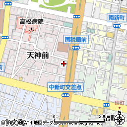 ドコモ　四国支社・企画総務部周辺の地図