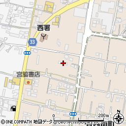 香川県高松市香西南町124-4周辺の地図