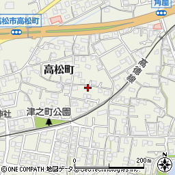香川県高松市高松町1882-3周辺の地図