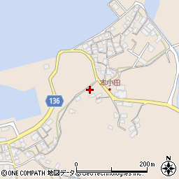 香川県さぬき市小田603周辺の地図
