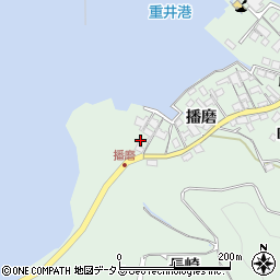 広島県尾道市因島重井町播磨6204周辺の地図