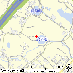 兵庫県洲本市納周辺の地図