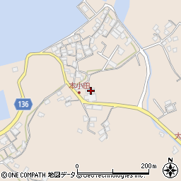 香川県さぬき市小田580周辺の地図