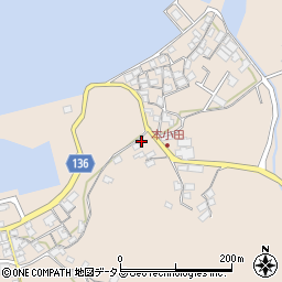 香川県さぬき市小田602周辺の地図