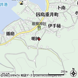 広島県尾道市因島重井町6362周辺の地図