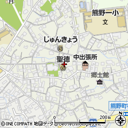 広島県安芸郡熊野町中溝周辺の地図