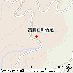 和歌山県橋本市高野口町竹尾290周辺の地図