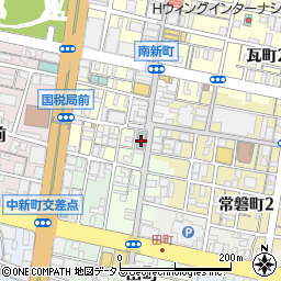 スーパーホテル高松・田町周辺の地図