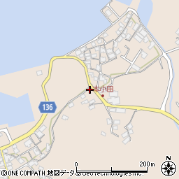 香川県さぬき市小田601周辺の地図