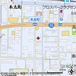 株式会社キノウチ　高松営業所周辺の地図