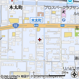 株式会社キノウチ　高松営業所周辺の地図