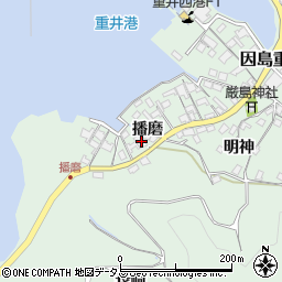 広島県尾道市因島重井町6228周辺の地図