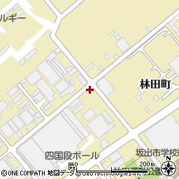 湊海運株式会社　坂出営業所周辺の地図