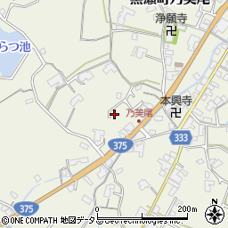 広島県東広島市黒瀬町乃美尾782周辺の地図