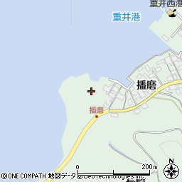 広島県尾道市因島重井町播磨6189周辺の地図