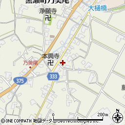 広島県東広島市黒瀬町乃美尾575周辺の地図