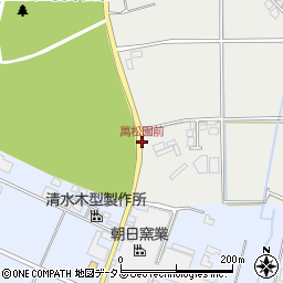 慶野松原周辺の地図