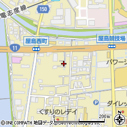 有限会社四国クリーン美装工業周辺の地図