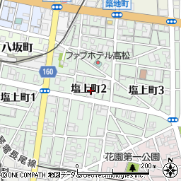 戸田建設株式会社　四国支店土木周辺の地図