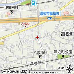 香川県高松市高松町2428周辺の地図