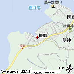 広島県尾道市因島重井町6221-1周辺の地図