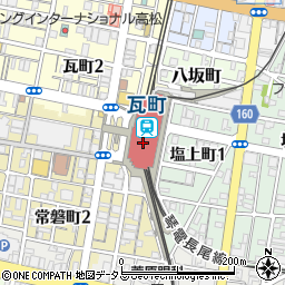 産業雇用安定センター（公益財団法人）　香川事務所周辺の地図