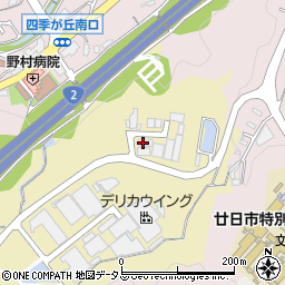 株式会社西広島自動車周辺の地図