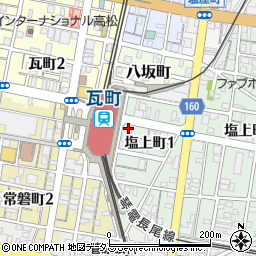 関西きもの学院周辺の地図