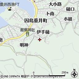 広島県尾道市因島重井町6497周辺の地図