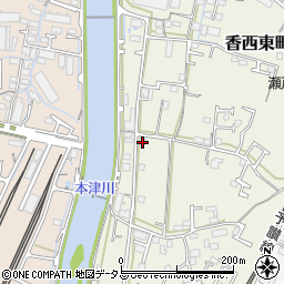 香川県高松市香西東町118周辺の地図