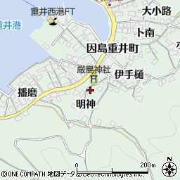広島県尾道市因島重井町6342周辺の地図