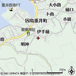 広島県尾道市因島重井町6494周辺の地図