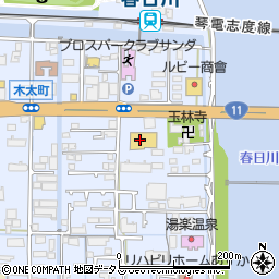 ブック・オフ（ＢＯＯＫ・ＯＦＦ）新屋島店周辺の地図