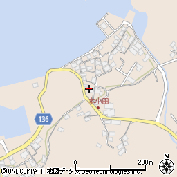 香川県さぬき市小田577周辺の地図