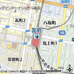 ロゴスショップ　高松店周辺の地図