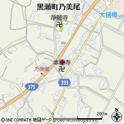 広島県東広島市黒瀬町乃美尾470周辺の地図