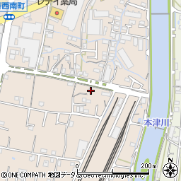 香川県高松市香西南町341周辺の地図