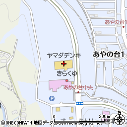 ヤマダデンキテックランド和歌山橋本店周辺の地図