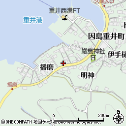 広島県尾道市因島重井町6252周辺の地図