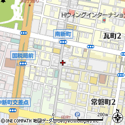 餃子の王将 高松南新町店周辺の地図