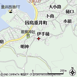 広島県尾道市因島重井町6495周辺の地図