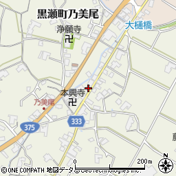広島県東広島市黒瀬町乃美尾483-5周辺の地図