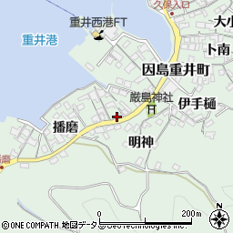 広島県尾道市因島重井町6273周辺の地図