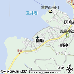 広島県尾道市因島重井町6245周辺の地図
