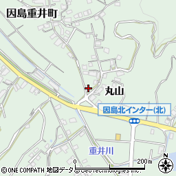 広島県尾道市因島重井町1501周辺の地図